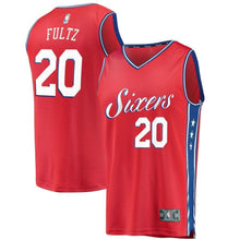 Load image into Gallery viewer, 20-Markelle Fultz Philadelphia 76ers  Jersey Red - Statement Edition