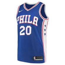Load image into Gallery viewer, 20-Markelle Fultz Philadelphia 76ers Swingman Jersey - Icon Edition – Blue