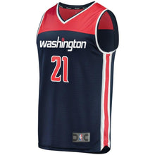 Load image into Gallery viewer, 21-Dwight Howard Washington Wizards  Player Jersey - Statement Edition – Navy