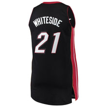 Load image into Gallery viewer, 21-Hassan Whiteside Miami Heat  Authentic Jersey - Black