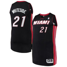 Load image into Gallery viewer, 21-Hassan Whiteside Miami Heat  Authentic Jersey - Black