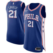 Load image into Gallery viewer, 21-Joel Embiid Philadelphia 76ers Jersey Blue - Icon Edition