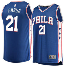 Load image into Gallery viewer, 21-Joel Embiid Philadelphia 76ers  Jersey Royal - Icon Edition