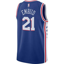Load image into Gallery viewer, 21-Joel Embiid Philadelphia 76ers Swingman Jersey Blue - Icon Edition