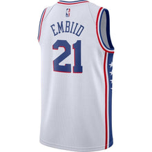 Load image into Gallery viewer, 21-Joel Embiid Philadelphia 76ers Swingman Jersey White - Association Edition