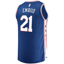 Load image into Gallery viewer, 21-Joel Embiid Philadelphia 76ers  Team Color Player Jersey Royal - Icon Edition