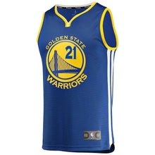 Load image into Gallery viewer, 21-Jonas Jerebko Golden State Warriors  Jersey - Icon Edition - Royal