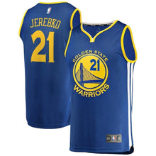 Load image into Gallery viewer, 21-Jonas Jerebko Golden State Warriors  Jersey - Icon Edition - Royal