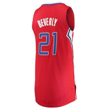 Load image into Gallery viewer, 21-Patrick Beverley LA Clippers Finished Authentic Jersey - Red