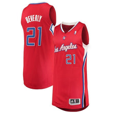 Load image into Gallery viewer, 21-Patrick Beverley LA Clippers Finished Authentic Jersey - Red