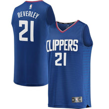 Load image into Gallery viewer, 21-Patrick Beverley LA Clippers Jersey Blue - Icon Edition