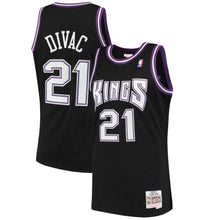 Load image into Gallery viewer, 21-Vlade Divac Sacramento Kings 2000-01 Hardwood Classics Swingman Jersey - Black
