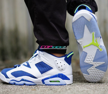Load image into Gallery viewer, Air Jordan 6th White/Blue