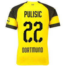 Load image into Gallery viewer, 22-Christian Pulisic Borussia Dortmund 2018-19 Home Player Jersey – Yellow