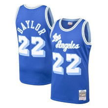 Load image into Gallery viewer, 22-Elgin Baylor Los Angeles Lakers  Hardwood Classics Swingman Jersey – Royal