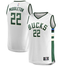 Load image into Gallery viewer, 22-Khris Middleton Milwaukee Bucks  Jersey - Association Edition – White