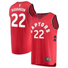 Load image into Gallery viewer, 22-Malachi Richardson Toronto Raptors  Jersey Red - Icon Edition