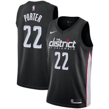 Load image into Gallery viewer, 22-Otto Porter Washington Wizards 2018-19 Swingman Jersey – City Edition – Black