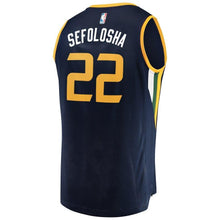 Load image into Gallery viewer, 22-Thabo Sefolosha Utah Jazz  Player Jersey - Icon Edition – Navy