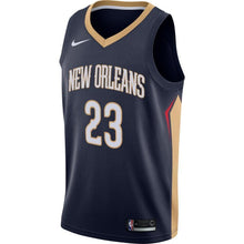 Load image into Gallery viewer, 23-Anthony Davis New Orleans Pelicans Swingman Jersey Navy - Icon Edition