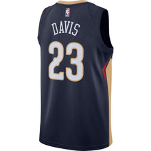 Load image into Gallery viewer, 23-Anthony Davis New Orleans Pelicans Swingman Jersey Navy - Icon Edition