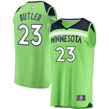 Load image into Gallery viewer, 23-Jimmy Butler Minnesota Timberwolves  Jersey Neon Green - Statement Edition