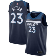 Load image into Gallery viewer, 23-Jimmy Butler Minnesota Timberwolves Swingman Jersey - Icon Edition – Navy