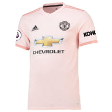 Load image into Gallery viewer, 23-Luke Shaw Manchester United 2018-19 Away Player Jersey – Coral