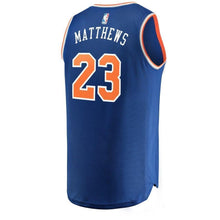 Load image into Gallery viewer, 23-Wesley Matthews New York Knicks Jersey - Icon Edition - Royal