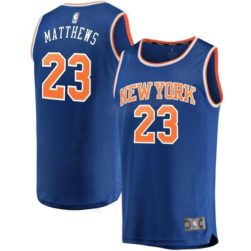 23-Wesley Matthews New York Knicks Jersey - Icon Edition - Royal