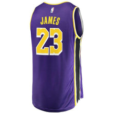 Load image into Gallery viewer, 23-LeBron James Los Angeles Lakers  Jersey Purple – Statement Edition