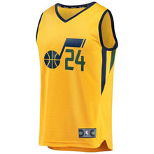 Load image into Gallery viewer, 24-Grayson Allen Utah Jazz  Player Jersey - Statement Edition - Gold