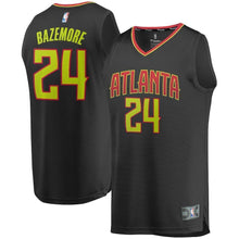 Load image into Gallery viewer, 24-Kent Bazemore Atlanta Hawks  Jersey Black
