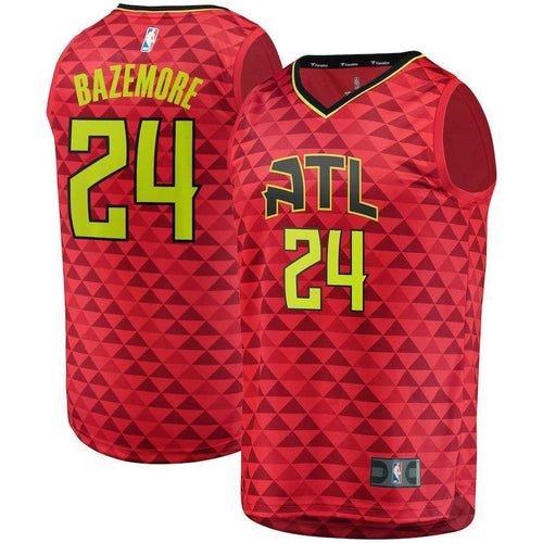24-Kent Bazemore Atlanta Hawks Jersey Red - Statement Edition