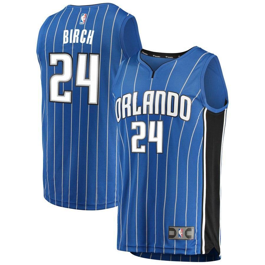 24-Khem Birch Orlando Magic Jersey - Icon Edition – Blue