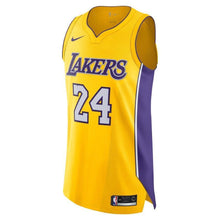 Load image into Gallery viewer, 24-Kobe Bryant Los Angeles Lakers Authentic Jersey Yellow - Icon Edition