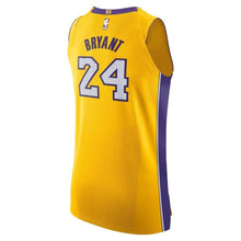 Load image into Gallery viewer, 24-Kobe Bryant Los Angeles Lakers Authentic Jersey Yellow - Icon Edition