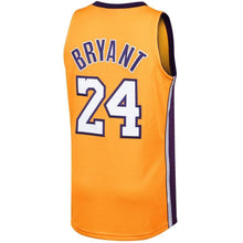 Load image into Gallery viewer, 24-Kobe Bryant Los Angeles Lakers Home Authentic climacool Jersey - Gold
