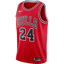 Load image into Gallery viewer, 24-Lauri Markkanen Chicago Bulls  Swingman Jersey - Icon Edition – Red