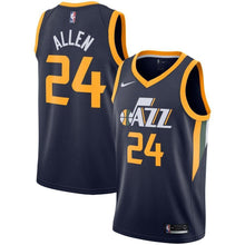 Load image into Gallery viewer, 24-Utah Jazz Grayson Allen Men&#39;s Swingman Team Jersey - Navy
