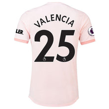 Load image into Gallery viewer, 25-Antonio Valencia Manchester United 2018-19 Away Player Jersey – Coral