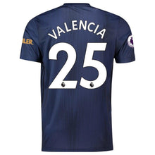 Load image into Gallery viewer, 25-Antonio Valencia Manchester United 2018-19 Third Player Jersey – Navy