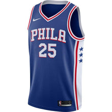 Load image into Gallery viewer, 25-Ben Simmons Philadelphia 76ers Swingman Jersey Blue - Icon Edition