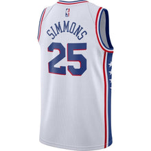 Load image into Gallery viewer, 25-Ben Simmons Philadelphia 76ers Swingman Jersey White - Association Edition