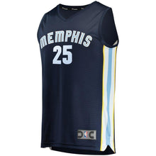 Load image into Gallery viewer, 25-Chandler Parsons Memphis Grizzlies  Jersey - Icon Edition – Navy