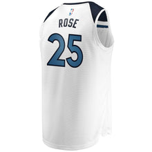 Load image into Gallery viewer, 25-Derrick Rose Minnesota Timberwolves  Jersey- Association Edition – White