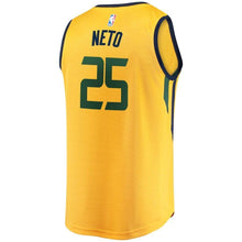 Load image into Gallery viewer, 25-Raul Neto Utah Jazz  Player Jersey Gold - Statement Edition