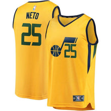 Load image into Gallery viewer, 25-Raul Neto Utah Jazz  Player Jersey Gold - Statement Edition