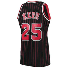 Load image into Gallery viewer, 25-Steve Kerr Chicago Bulls 1995-96 Hardwood Classics Swingman Jersey – Black