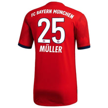 Load image into Gallery viewer, 25-Thomas Muller Bayern Munich 2018-19 Home Player Jersey – Red